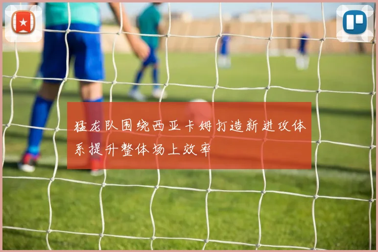 猛龙队围绕西亚卡姆打造新进攻体系提升整体场上效率